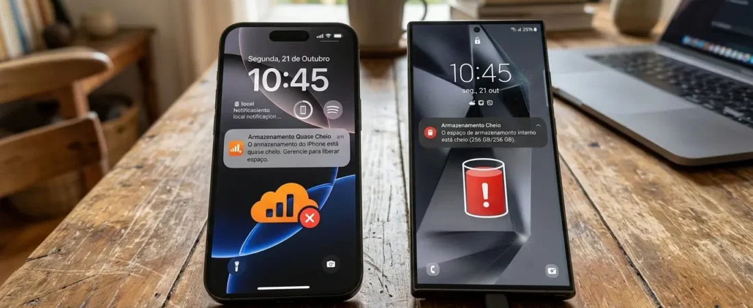 Memória do Celular Cheia? 9 Formas de Liberar Espaço no Android e 9 no iPhone